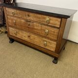 Empire chest of drawers returned from Egypt