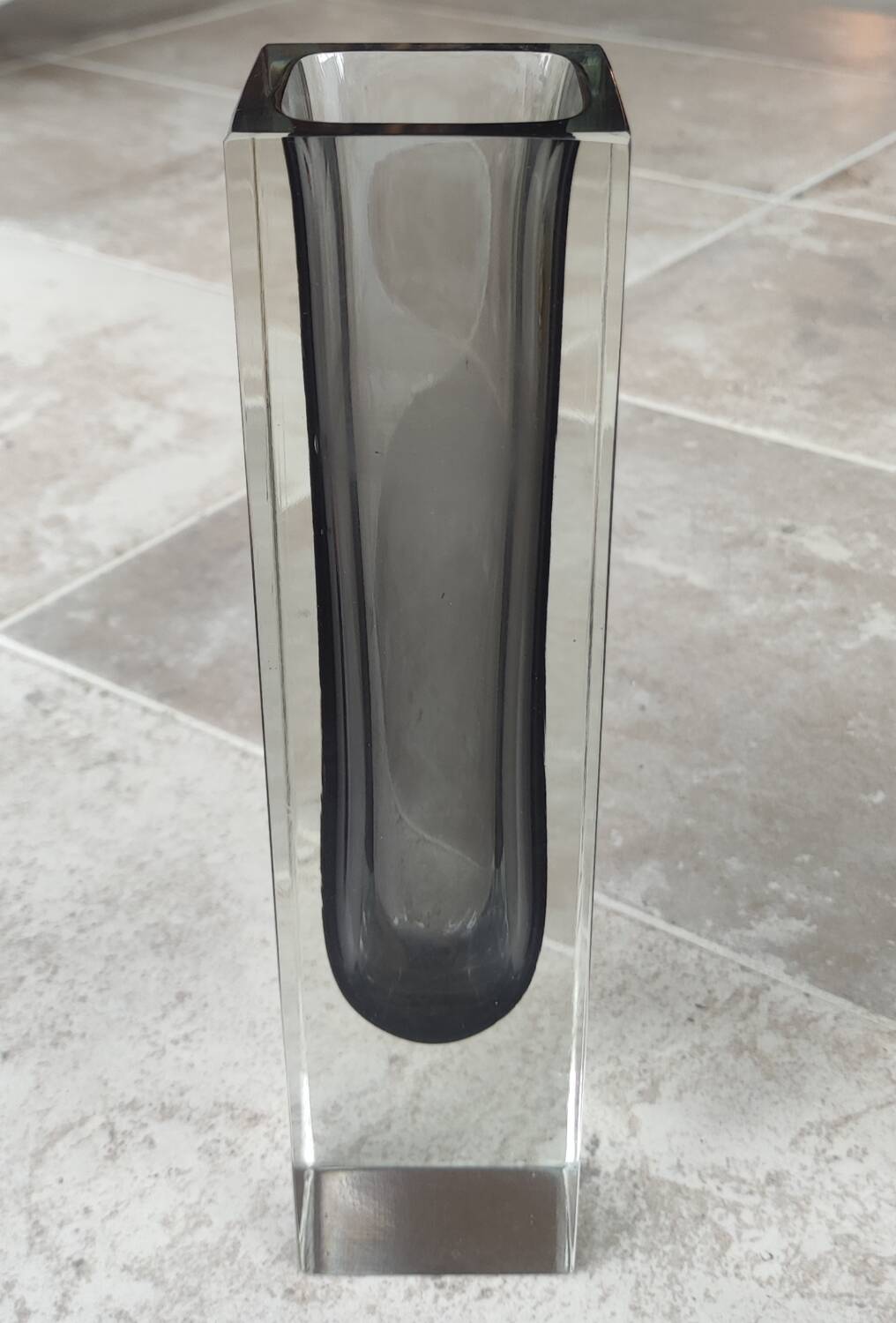 Murano Glass Vase Flavio Poli Seguso Italian design