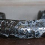 Ceramic jardinière signed Blain Francoise, pottery La Borne, centre of your