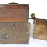 Wood/vintage coffee grinder