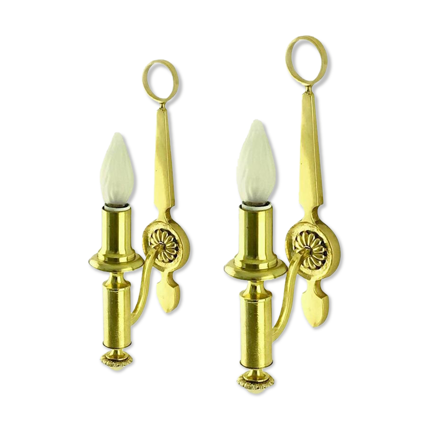 Pair of neoclassical applies 1940-1950