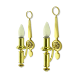 Pair of neoclassical applies 1940-1950