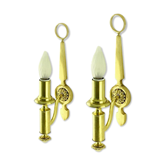 Pair of neoclassical applies 1940-1950