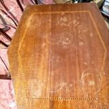 4 nesting tables in marquetry