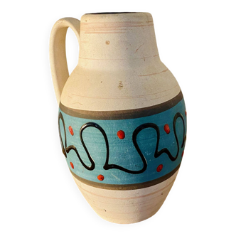 West Germany ceramic pitcher