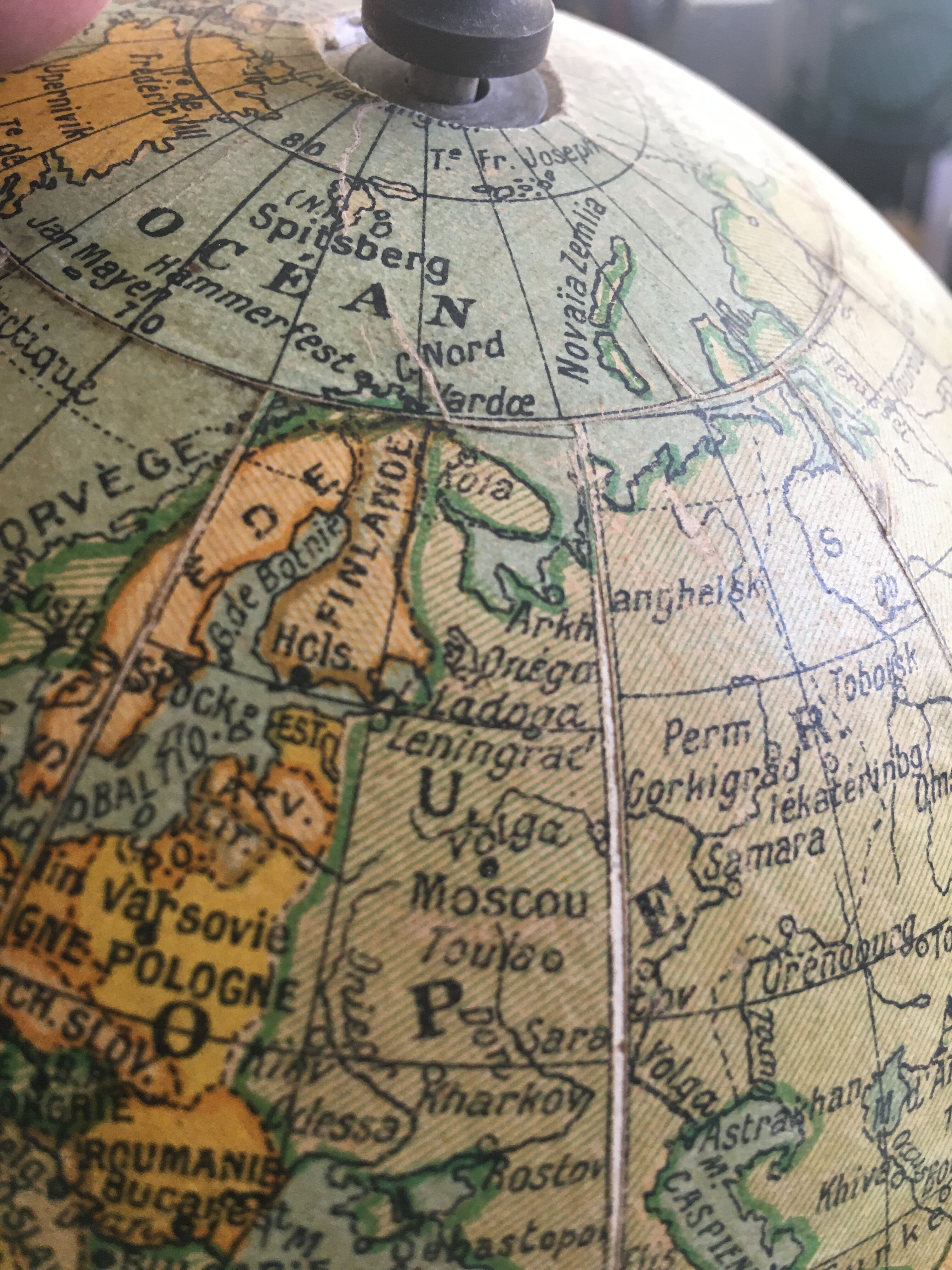 Ancient Globe Globe world map