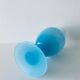 Blue opaline vase