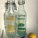 Hermetic bottle Phoenix soda 1l green screen printing