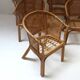 6 chaises ou fauteuils vintage en rotin