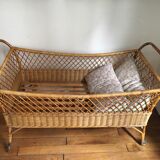 Child cradle bed 50s
