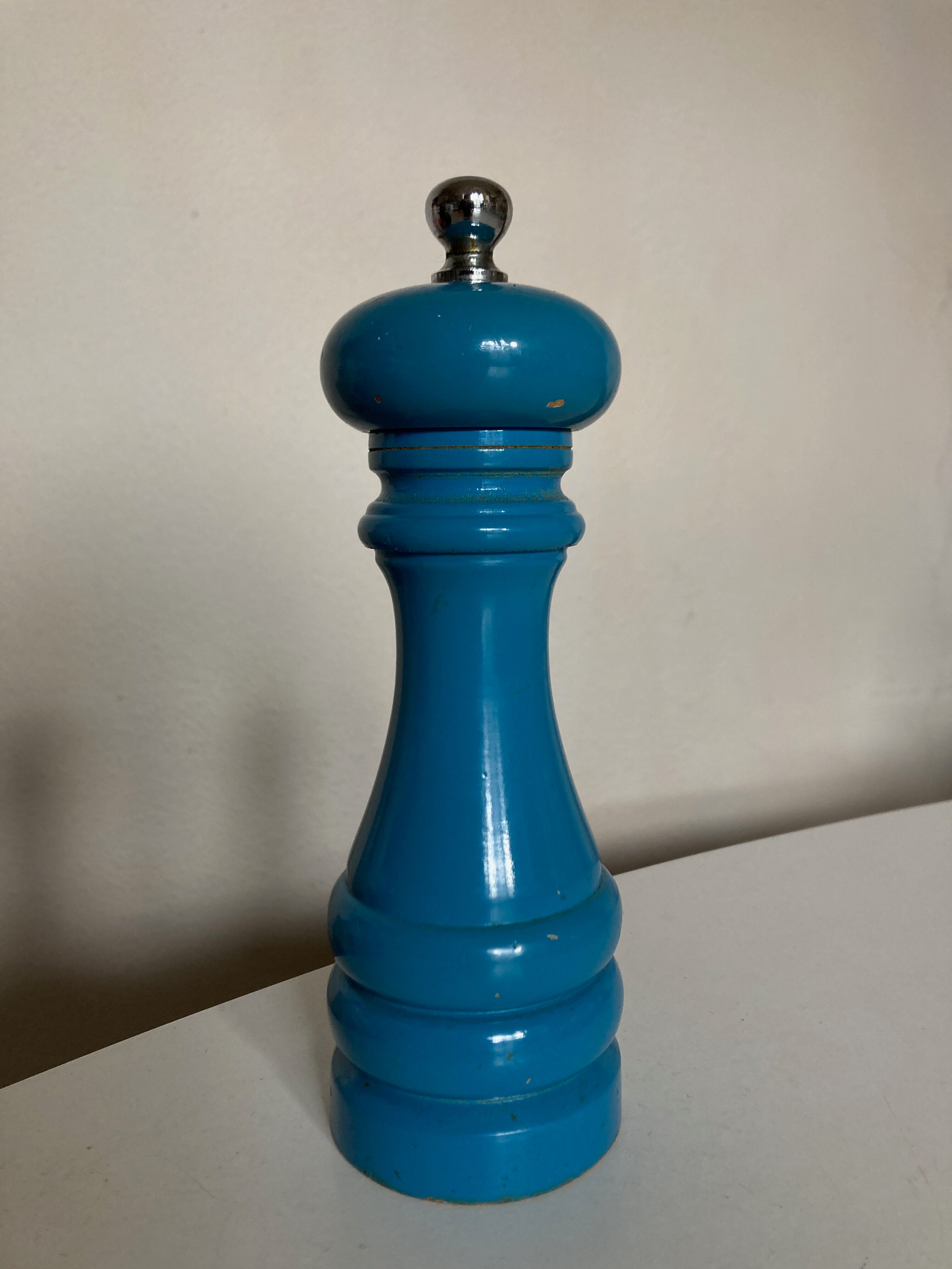 Borel lacquered wood pepper 1970