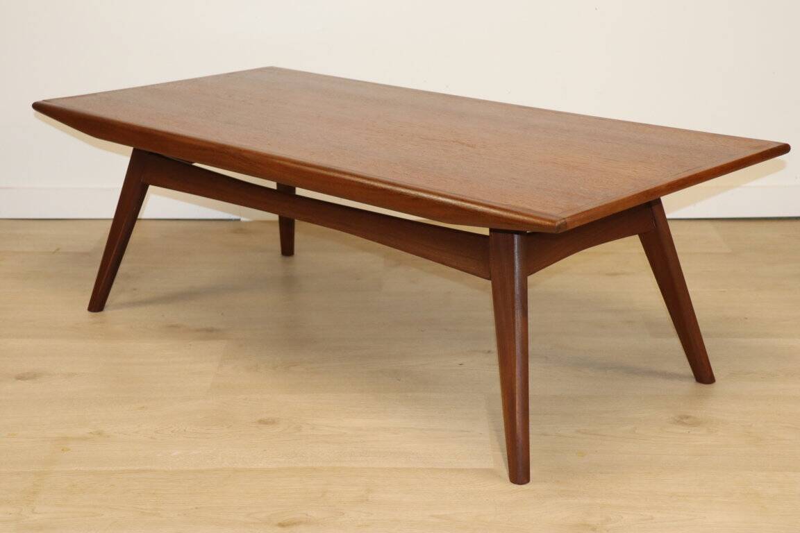 Scandinavian teak coffee table, 1960