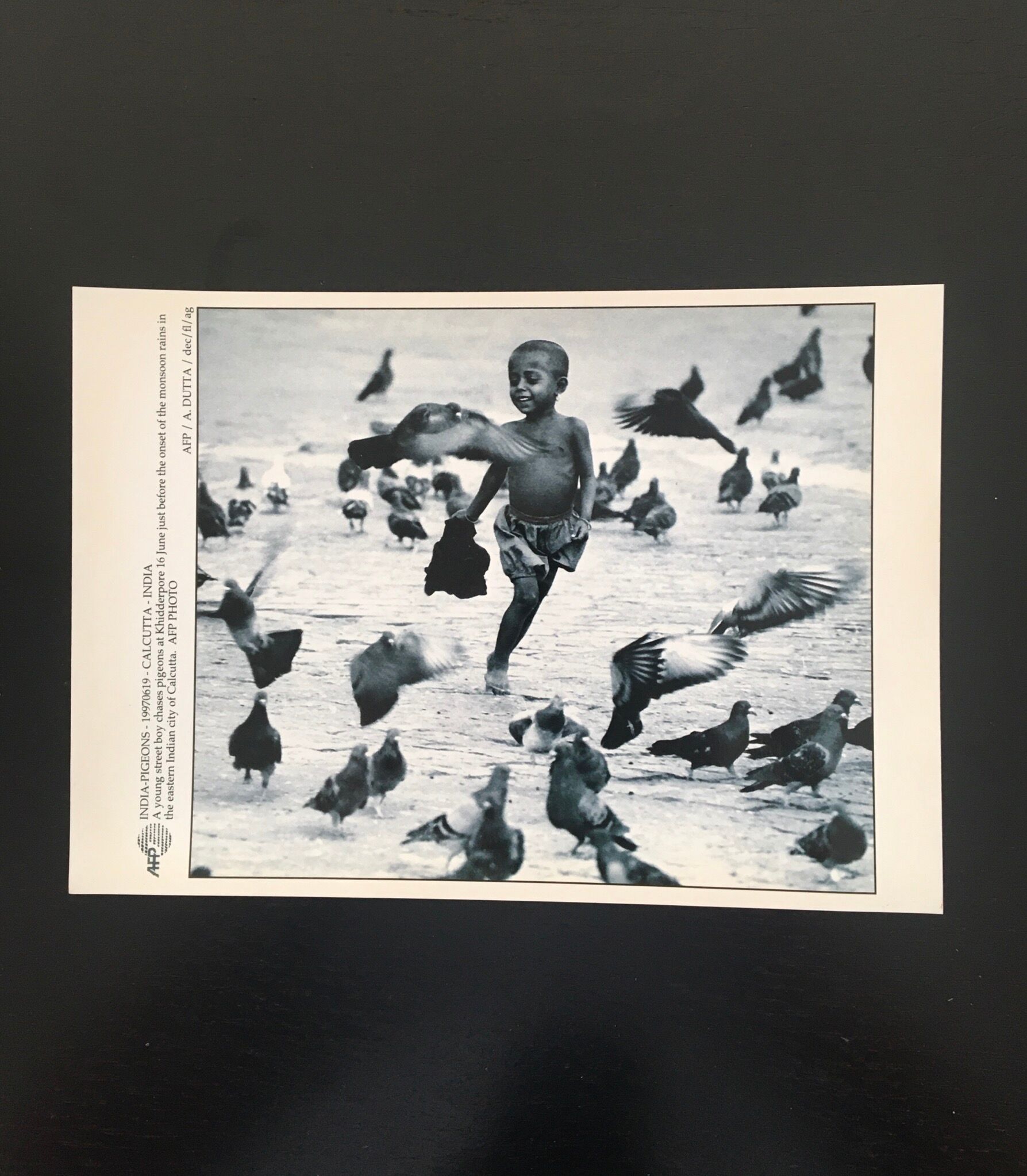 Photo by A.Dutta, Calcutta 1997