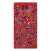 Hand-knotted rug, vintage Turkish rug 103x187 cm