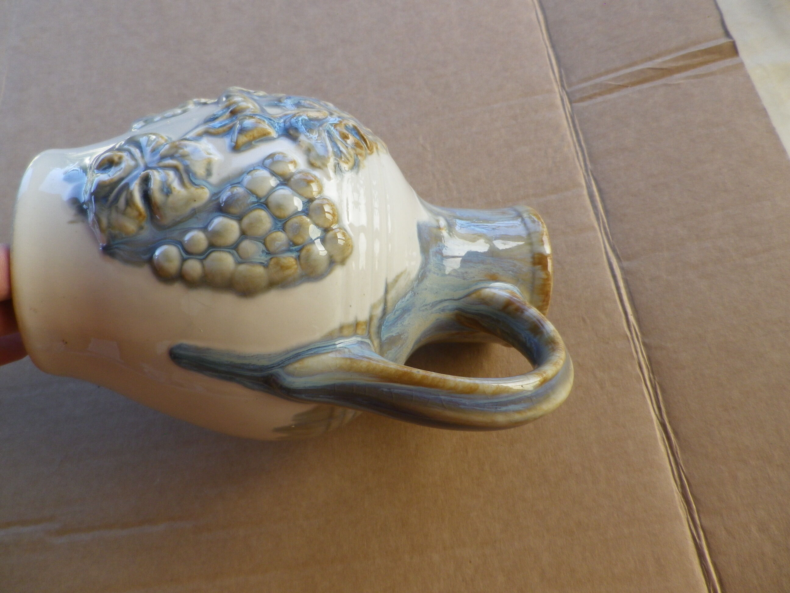 Pitcher glazed earth