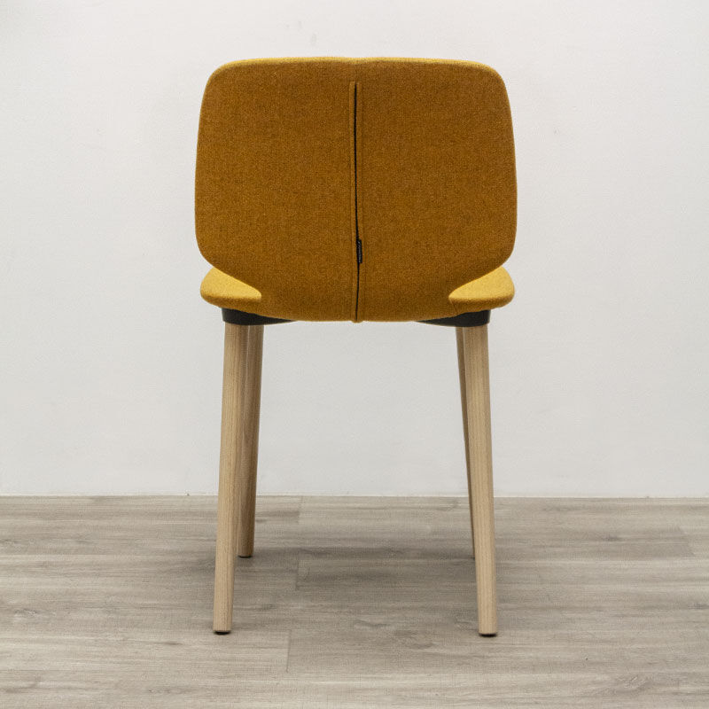 Orange Pedrali Babila chair