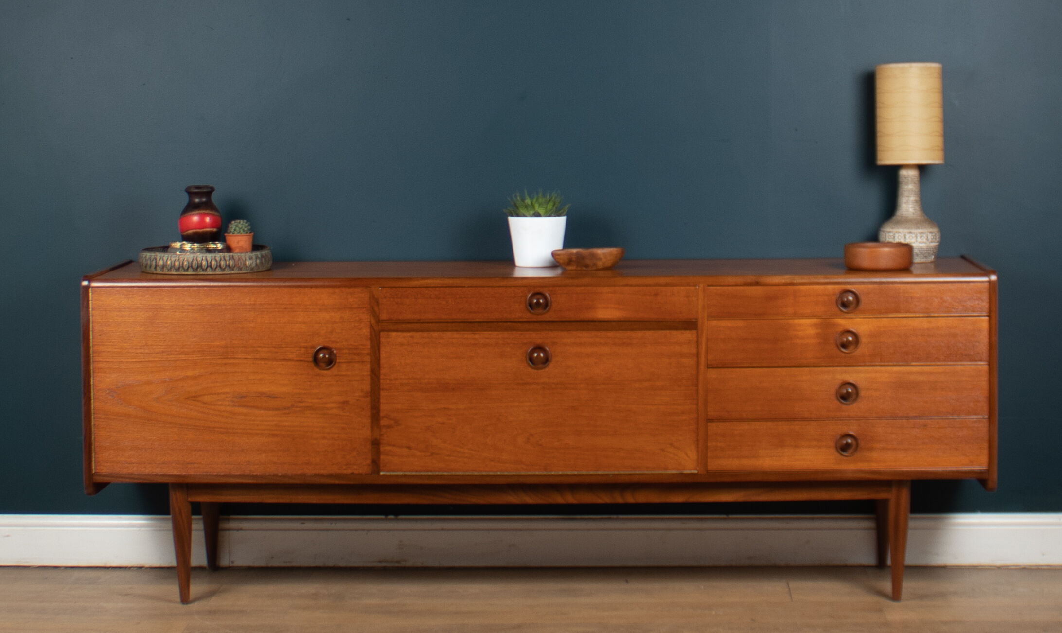 Teak 1960s Danish sideboard