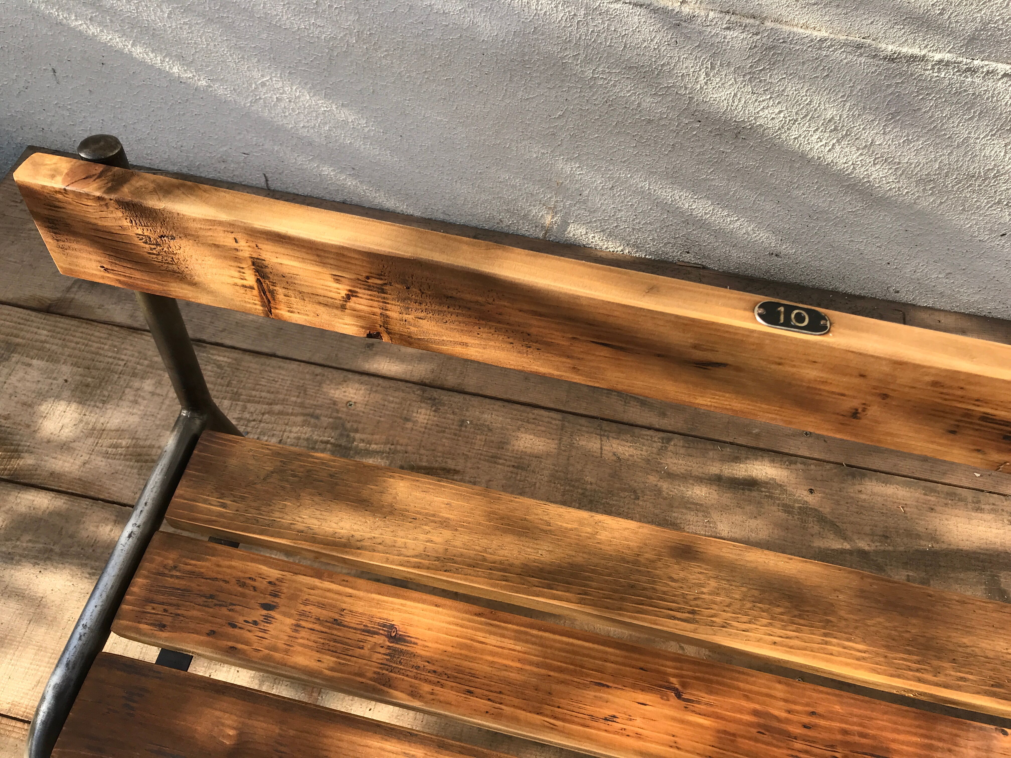 Kindergarten vintage bench