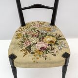 Pair of Chiavari Mid-Century Modern Italian High Back Chair