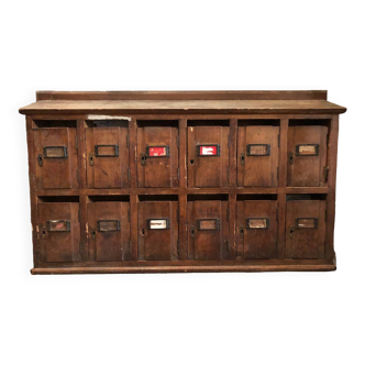 Vintage mailbox block