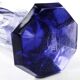 Art Deco vase, crystal, Moser, Czechoslovakia, 1930s