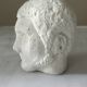 Plaster head of a man