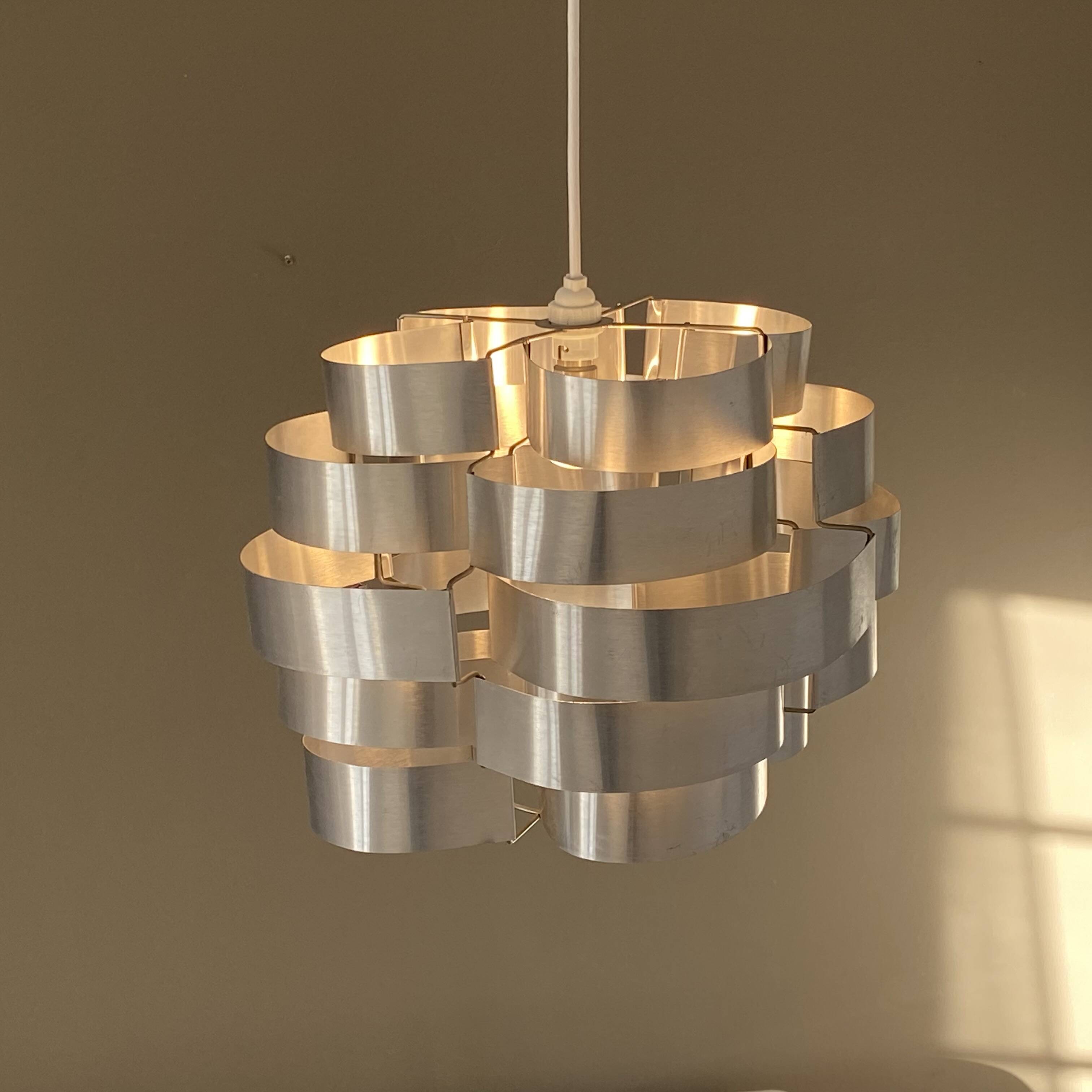 Large max sauze pendant light. space age.1970.