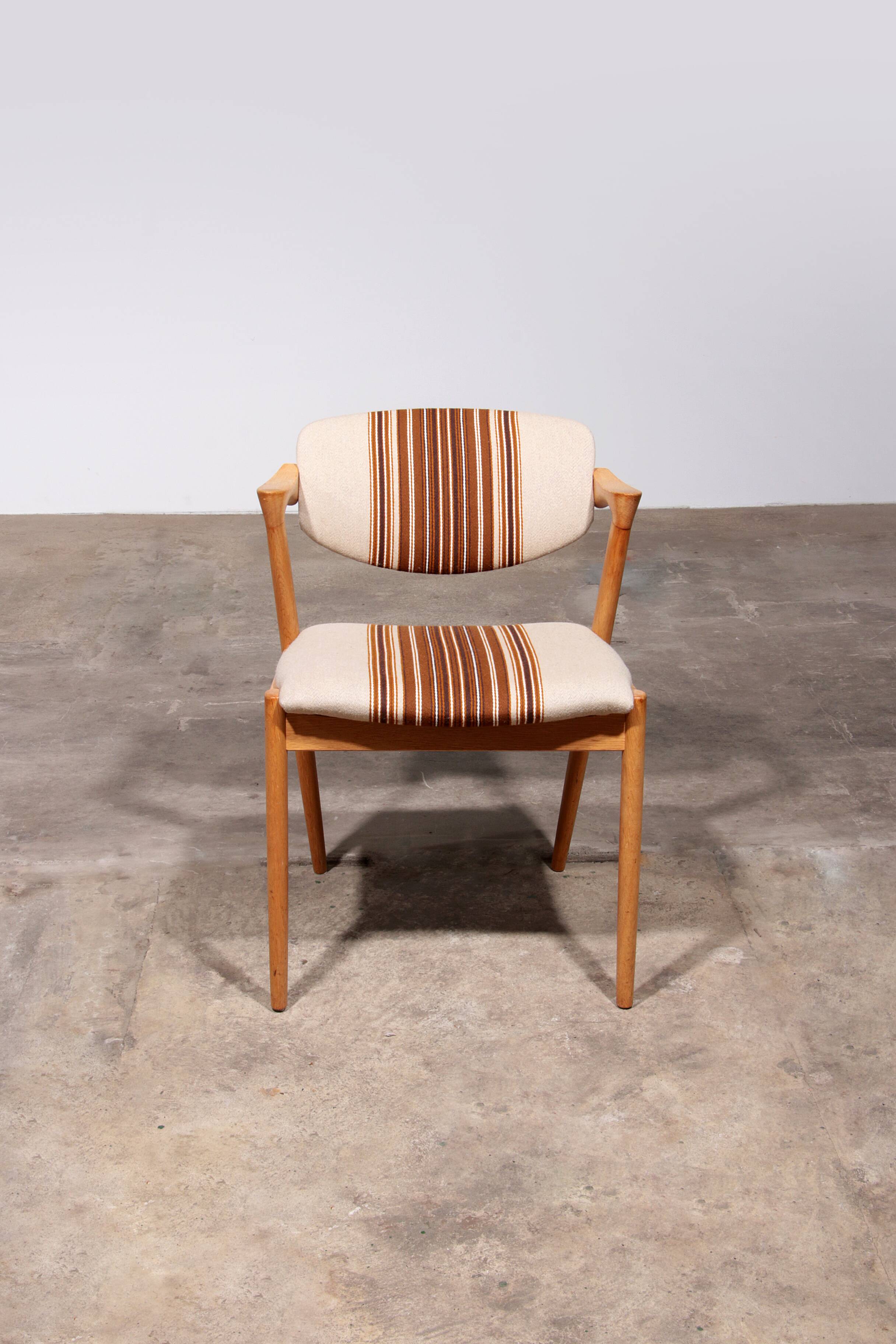 Kai Kristiansen 14 chairs Model 42 made by Schou Andersen 1960 Denmark