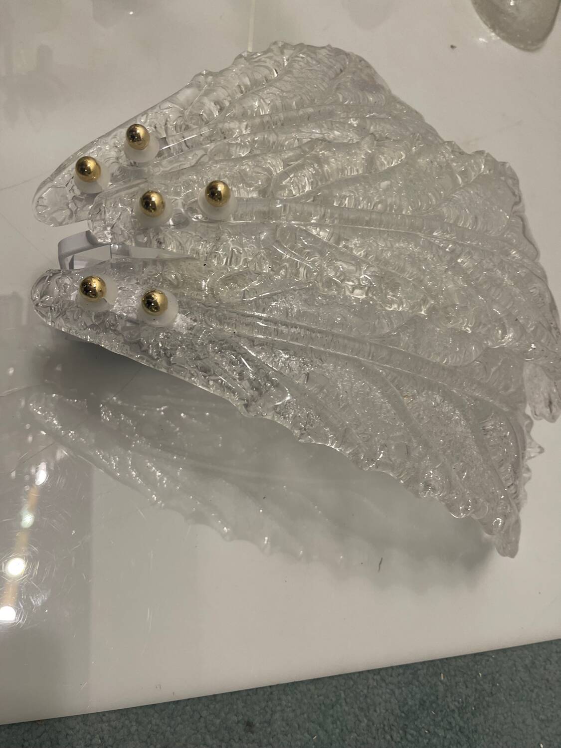 Large Murano Glass Sconces