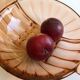 Salad bowl, pink glass 40/50