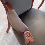 Paire de fauteuils Voltaire.