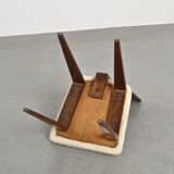 Boucle fabric chair by André Sornay, circa 1955