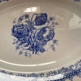 Oval ironstone dish stamped Laveno