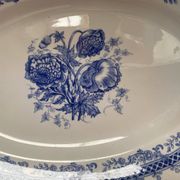 Oval ironstone dish stamped Laveno
