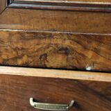 Wardrobe two doors Louis Philippe walnut