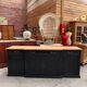Large patinated sideboard from the 1950s.