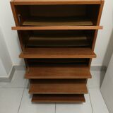 Vintage shoe cabinet