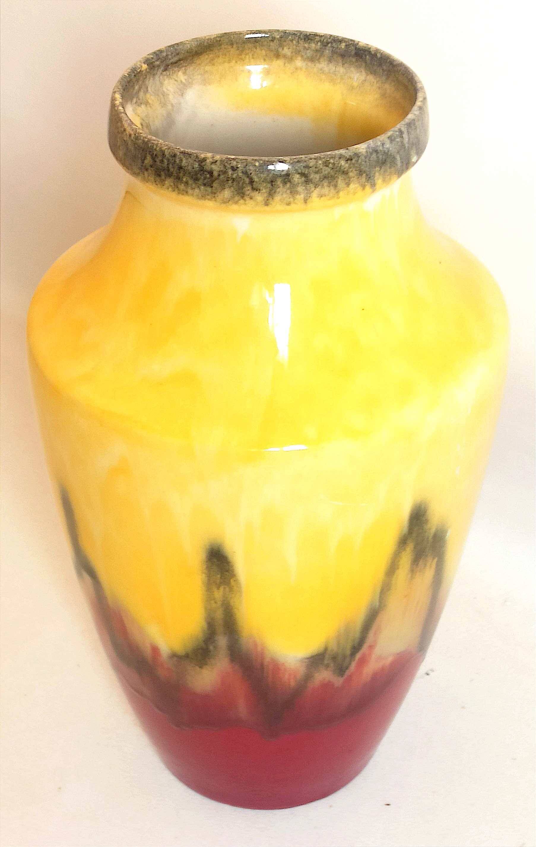Vase céramique West Germany Hauteur 40 cm