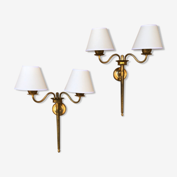 Pair of sconces