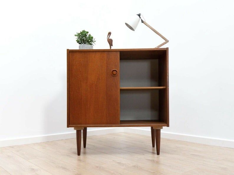 Stylish Mid Century Danish Teak Small Sideboard Storage Unit 1960’s