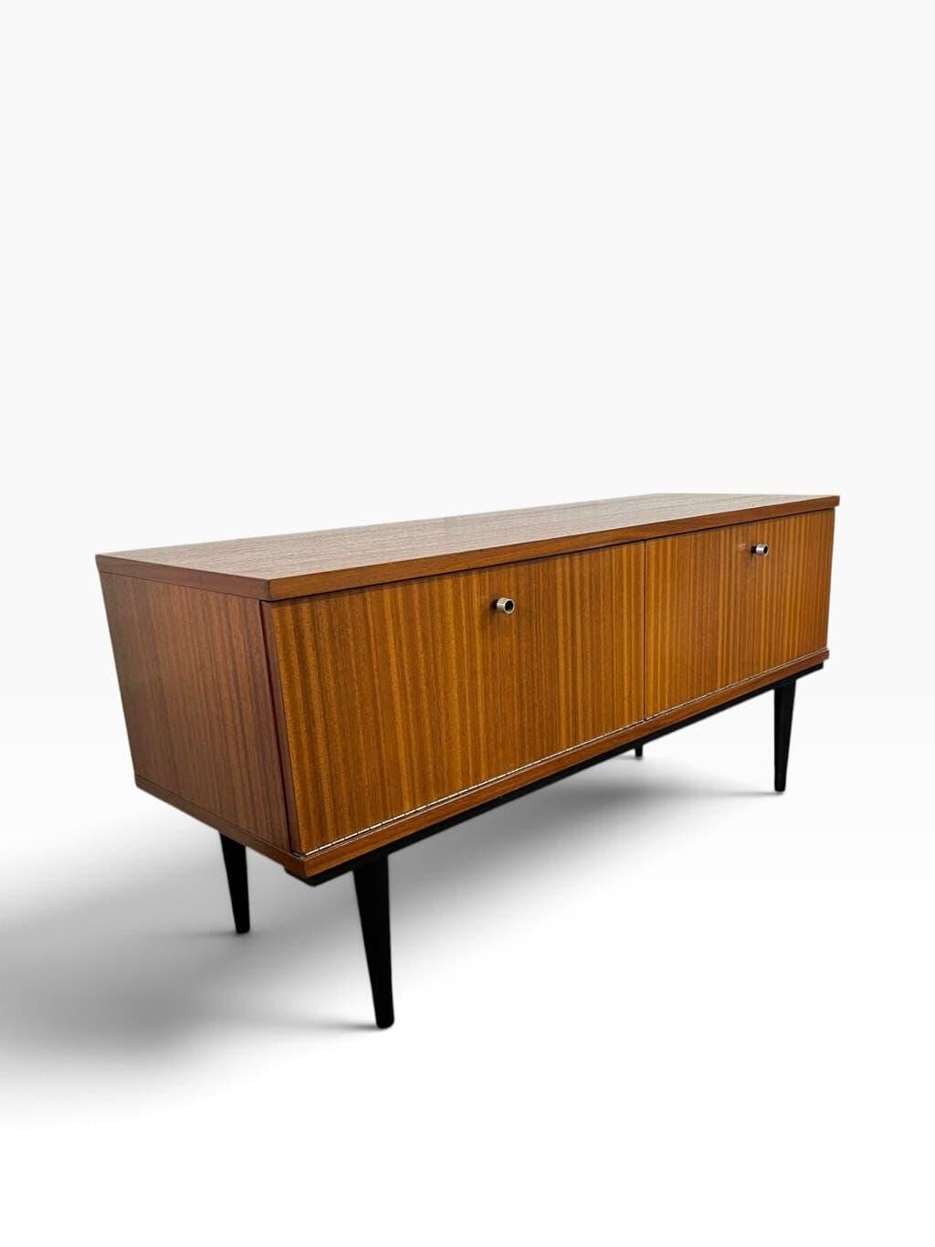 Vintage wooden TV unit. / low unit / low cabinet