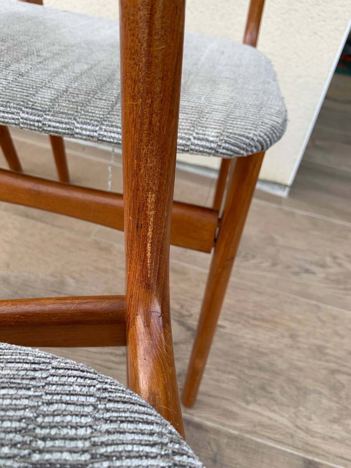 Schienning & Elgaard dining chairs, set of four