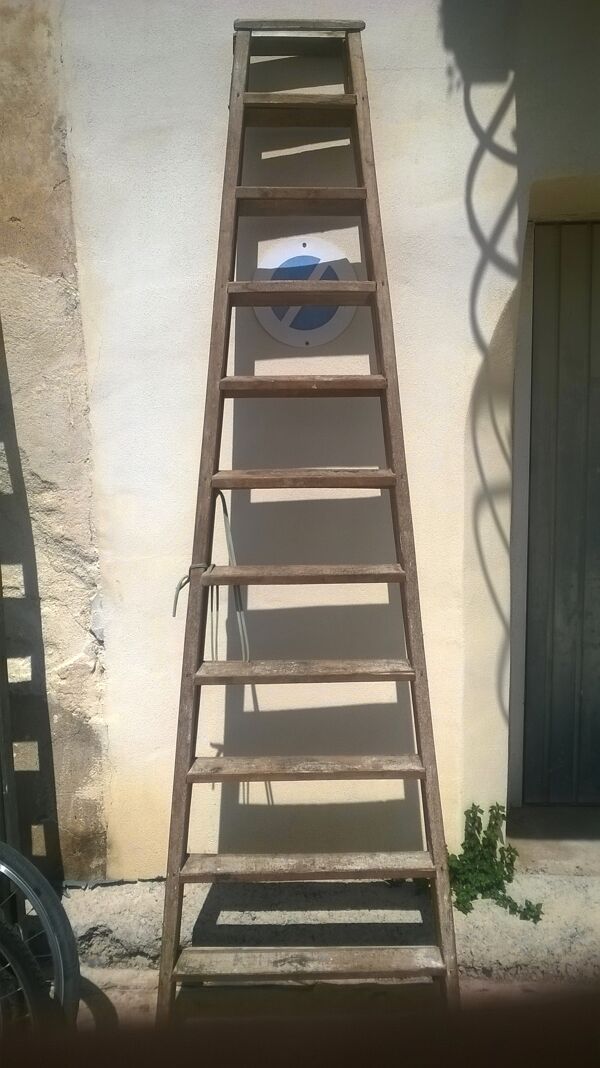 Escabeau double de peintre ancien