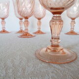 6 Rosaline water glasses