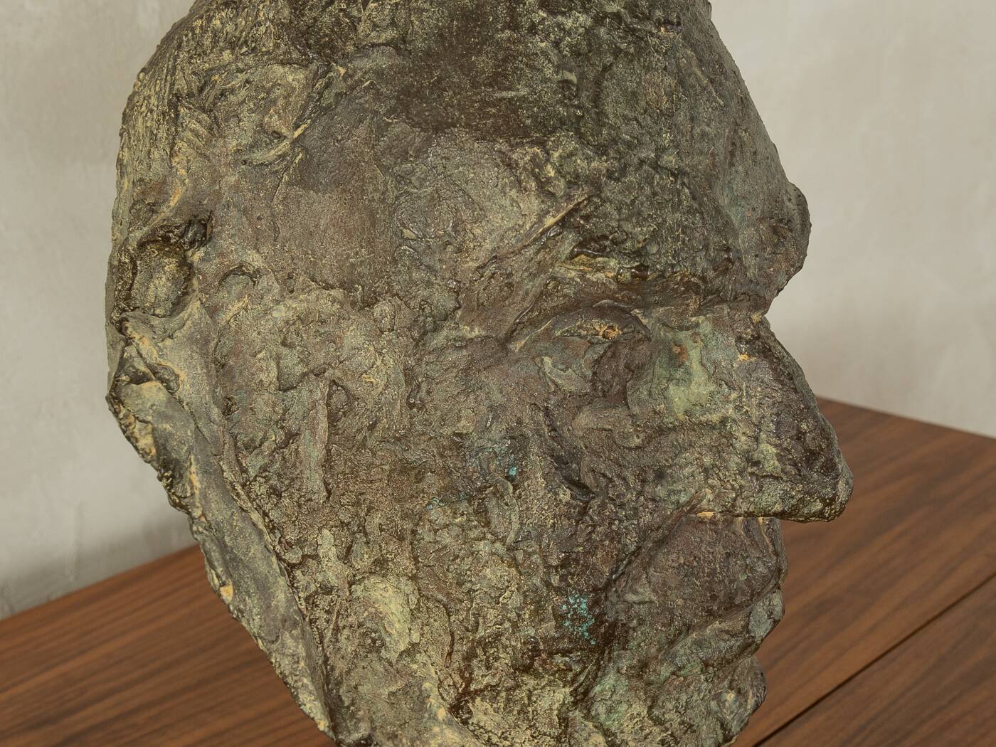 Bronze sculpture Helmut Kohl