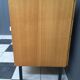 Blond wood sideboard cabinet 1970s