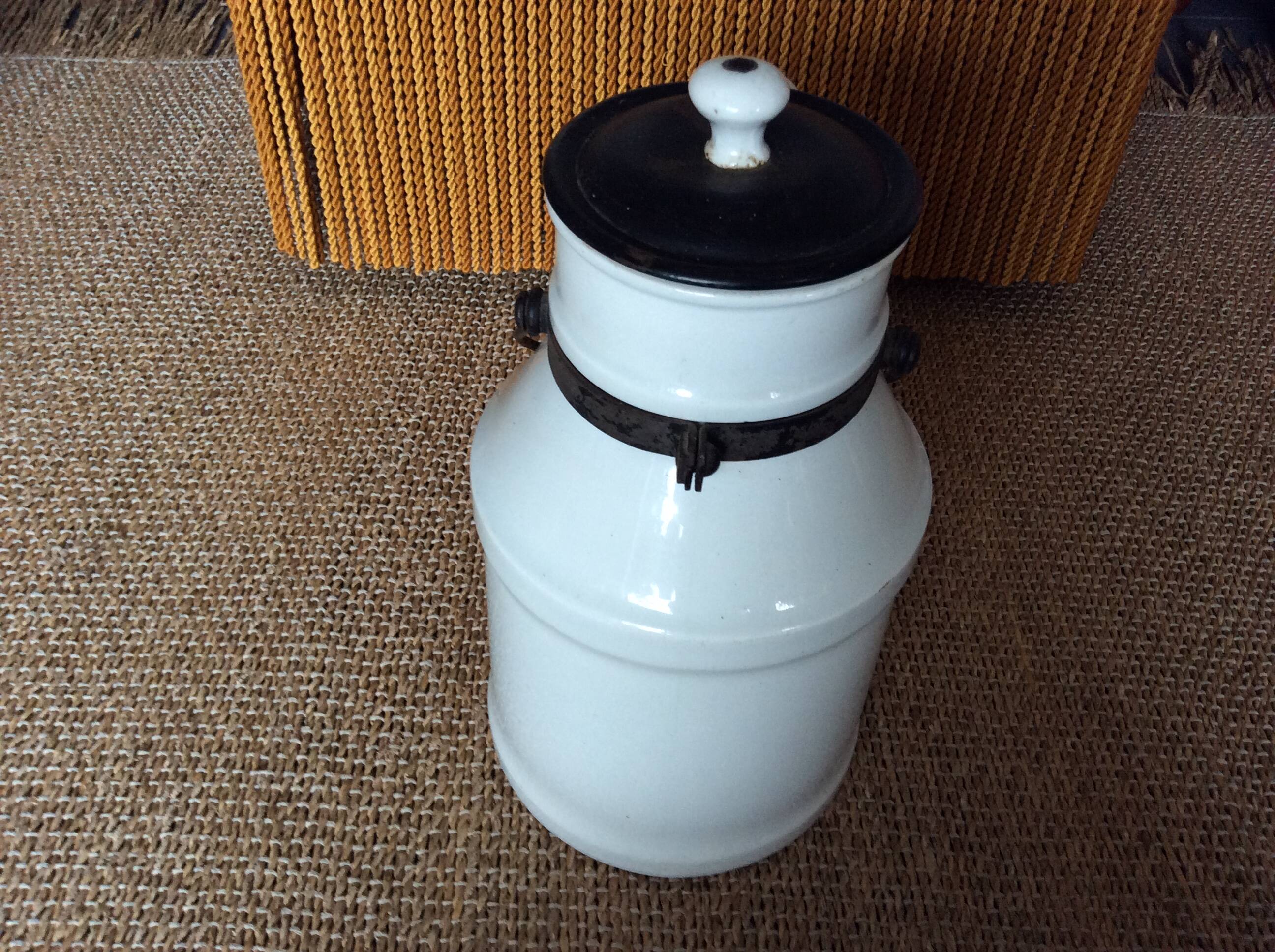 Antique milk jug