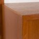 Danish mid-century teak wall unit with 2 cabinets, 1970s.