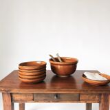 Lot 6 assiettes et saladier