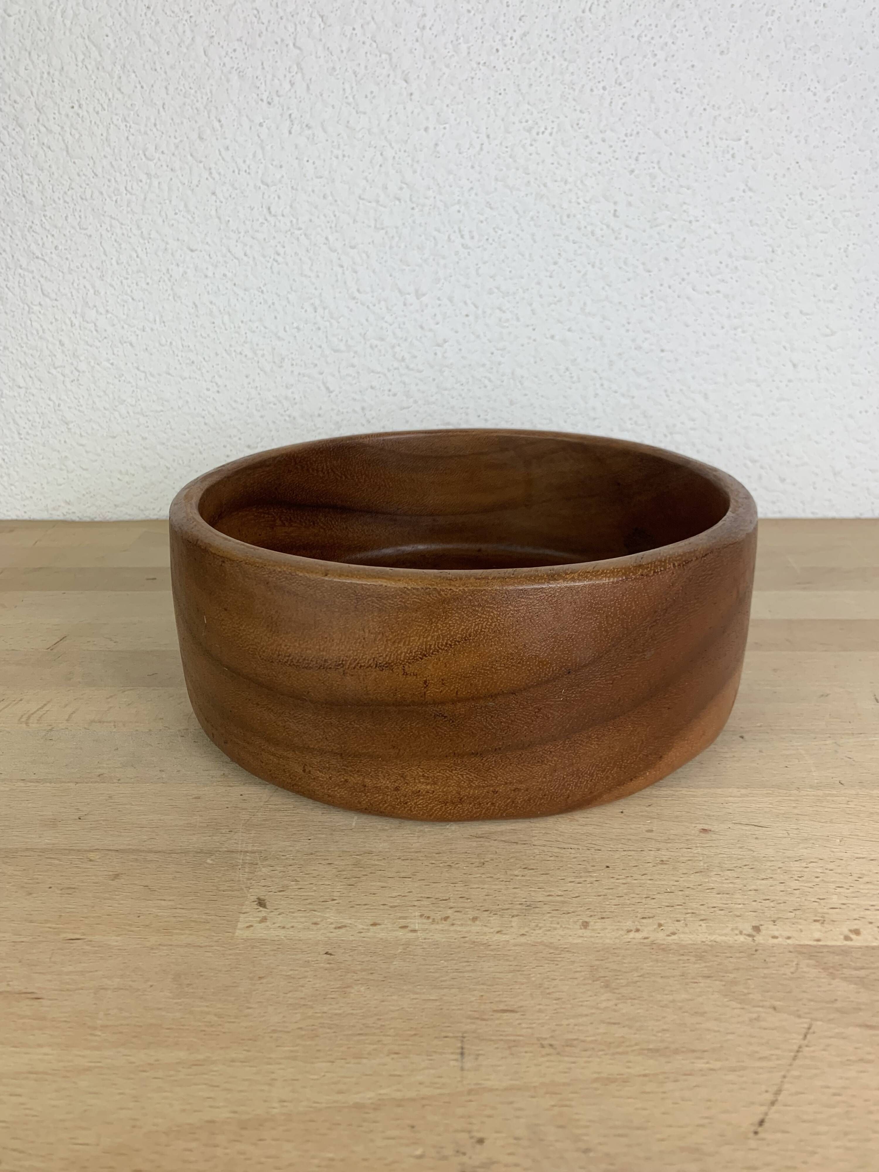 Danish teak fruit bowl, 1960s, Scandinavian